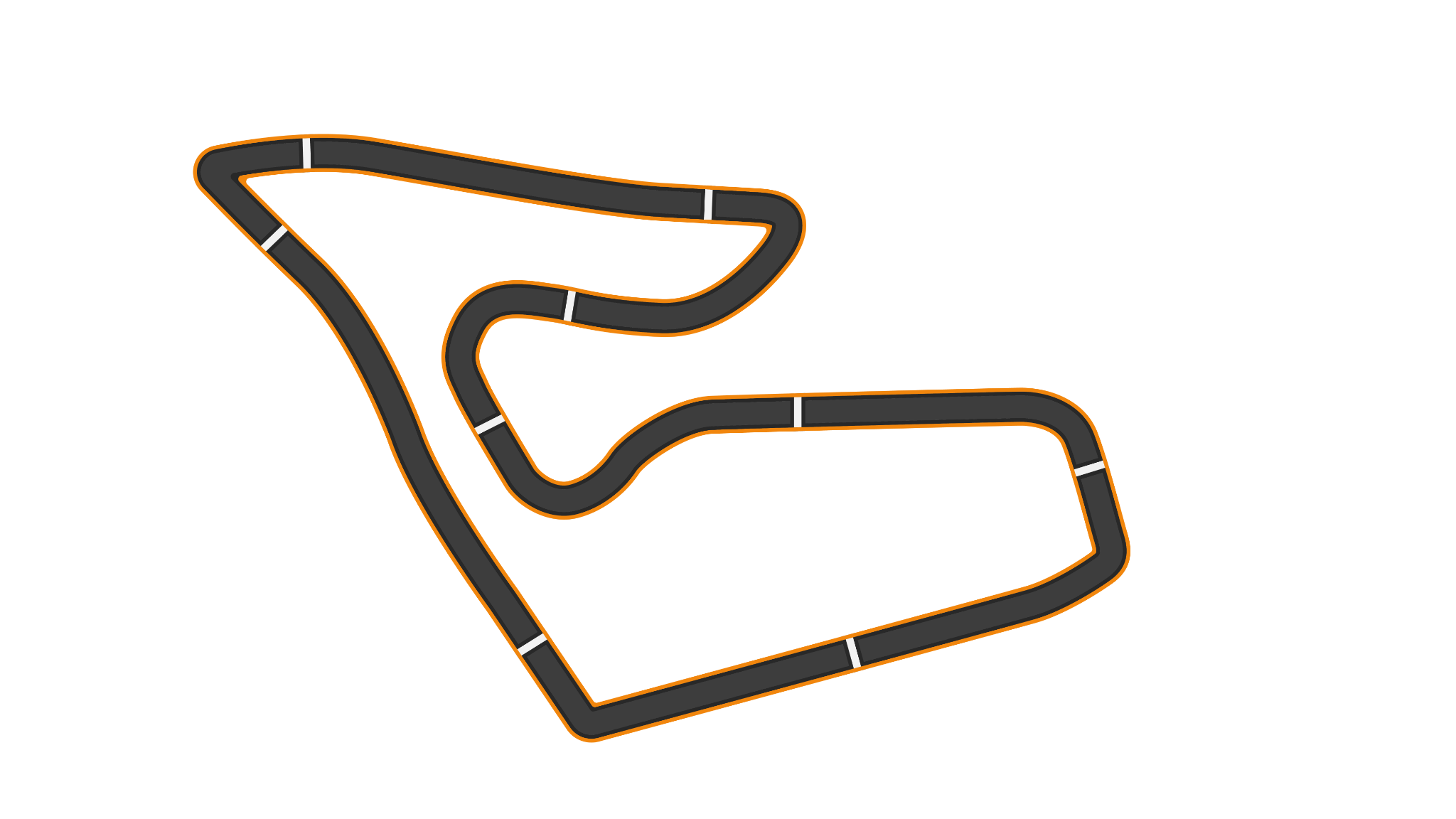 Red Bull Ring track map